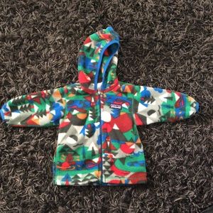 Patagonia Colorful Kids Fleece Hoodie